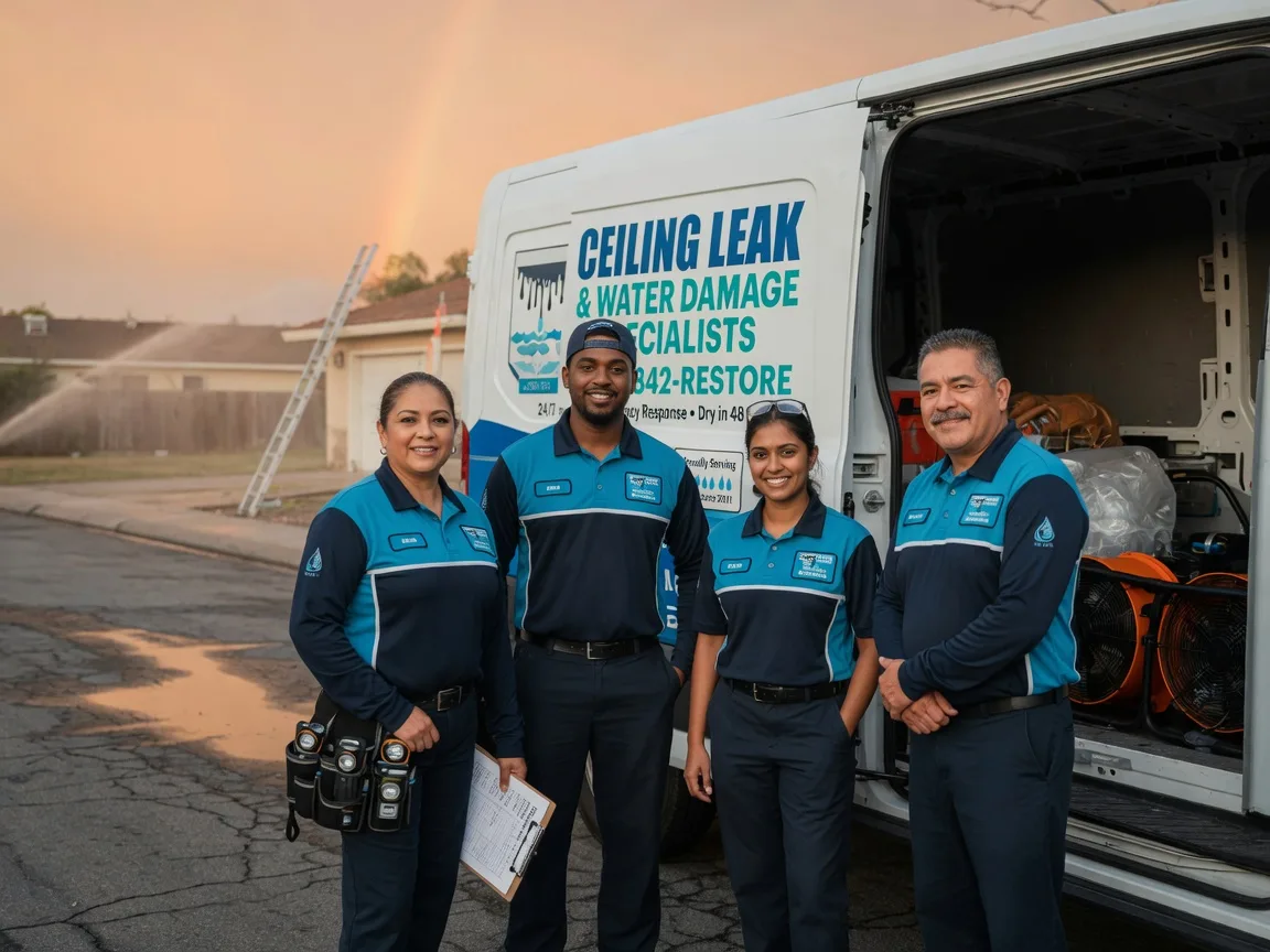 Ceiling Leak Cleanup company in Hampton, MN