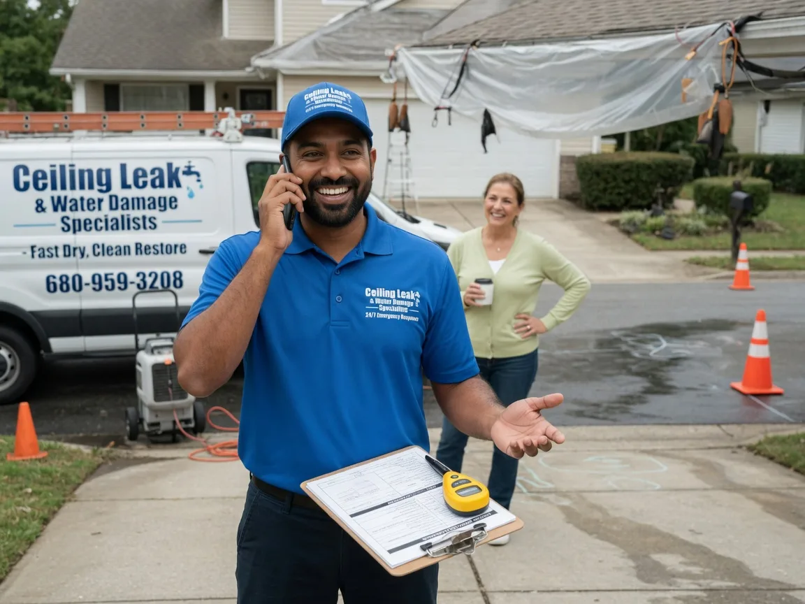Ceiling Leak Cleanup Hampton, MN FAQs