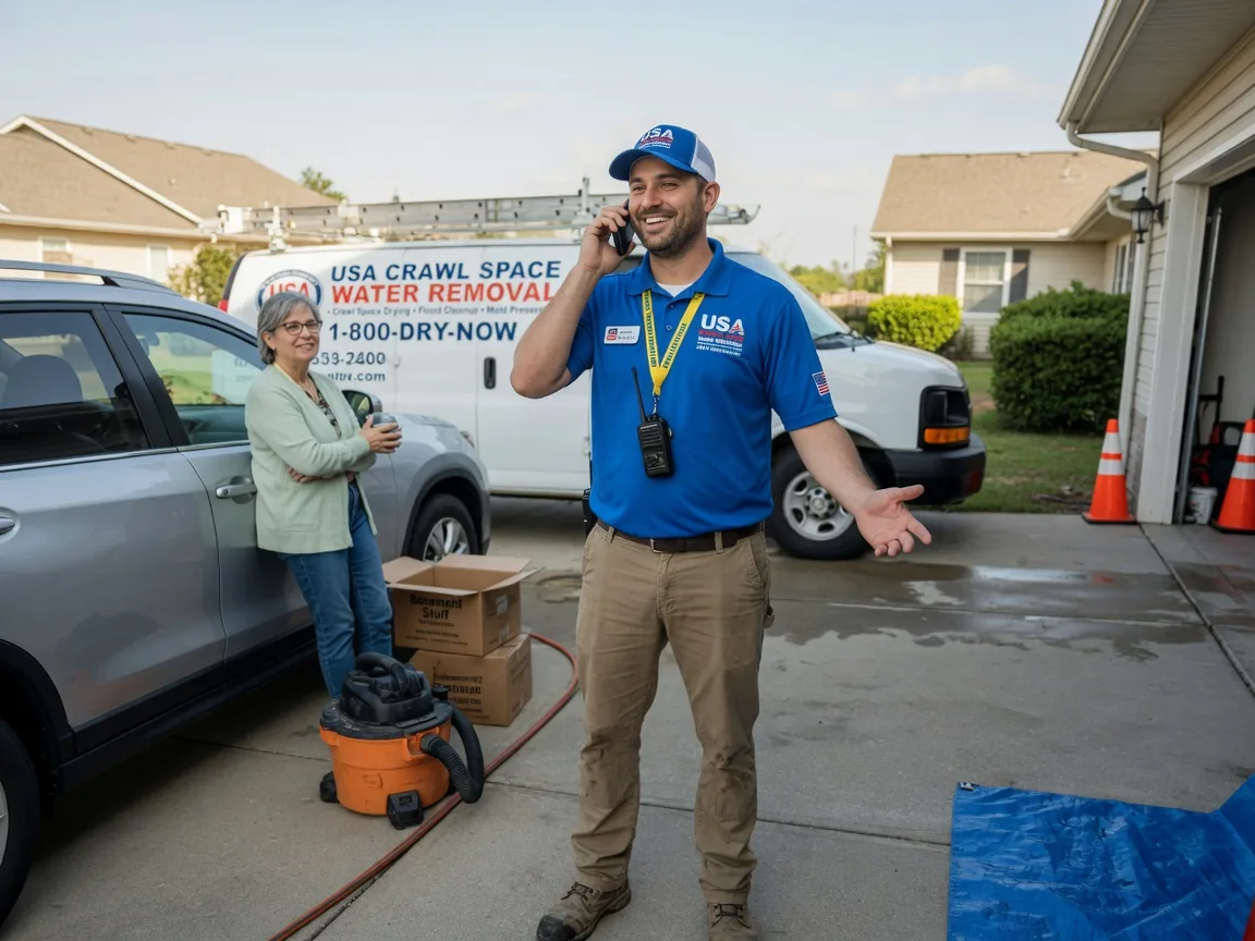 Crawl Space Water Removal Hampton, MN FAQs